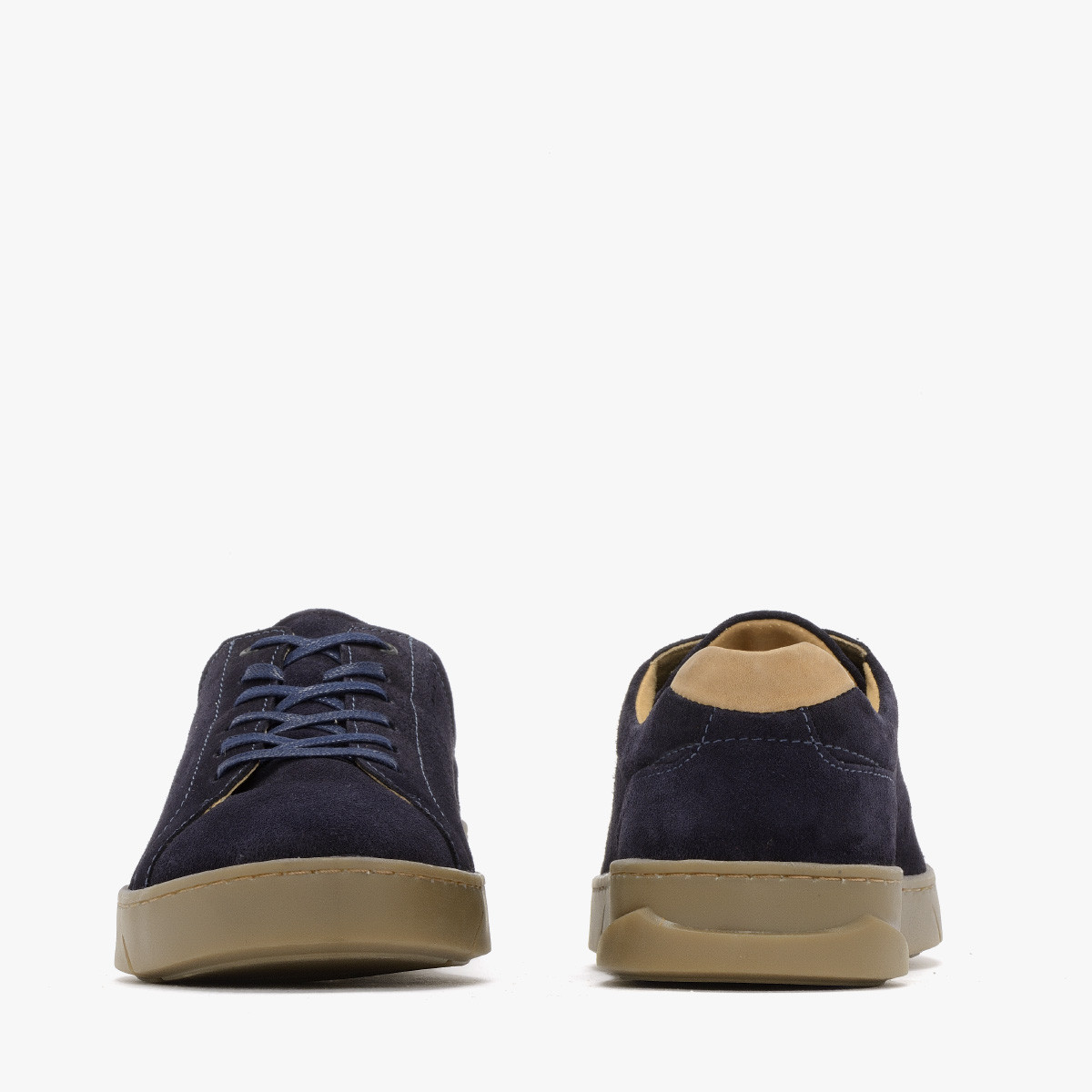 Granatowe póbuty mskie