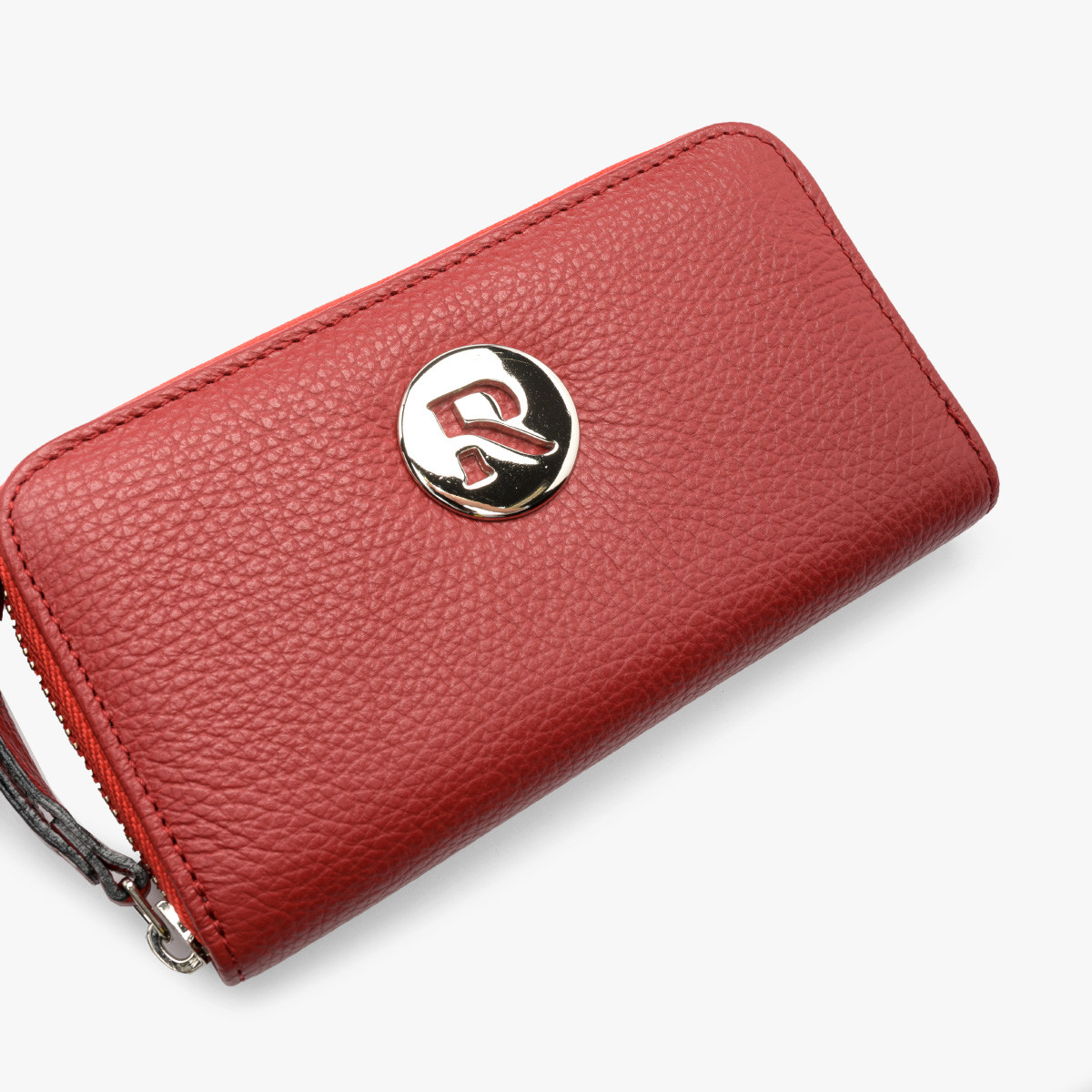 Czerwony portfel damski