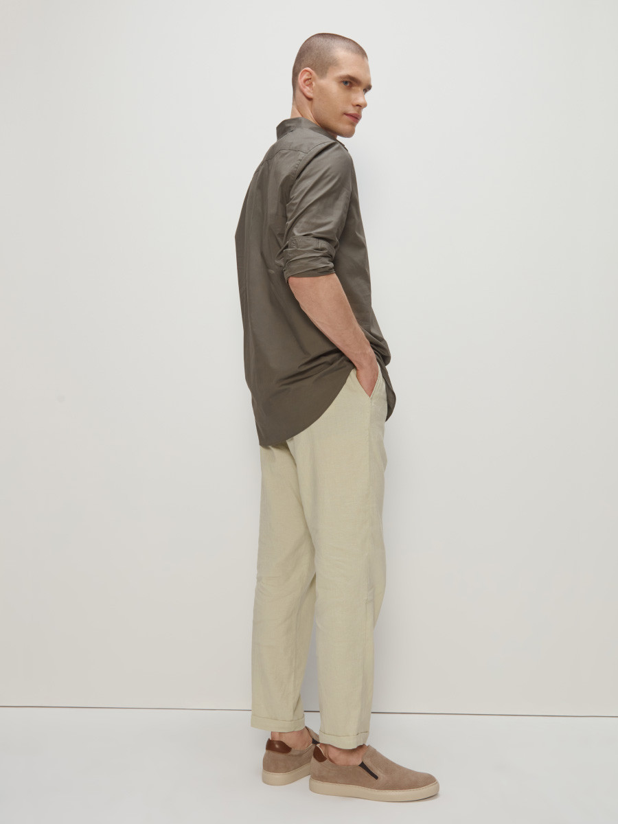 Beowe wsuwane póbuty mskie