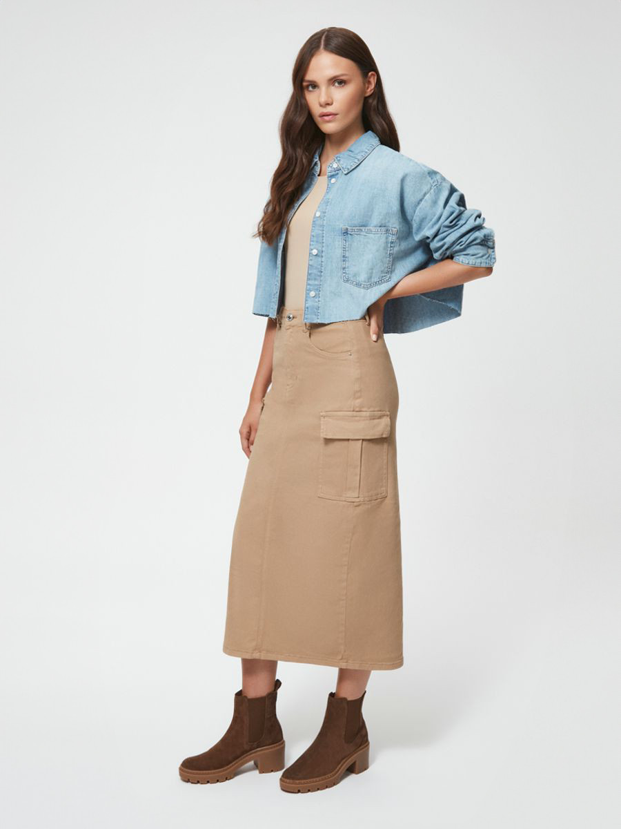 Brzowe sztyblety damskie