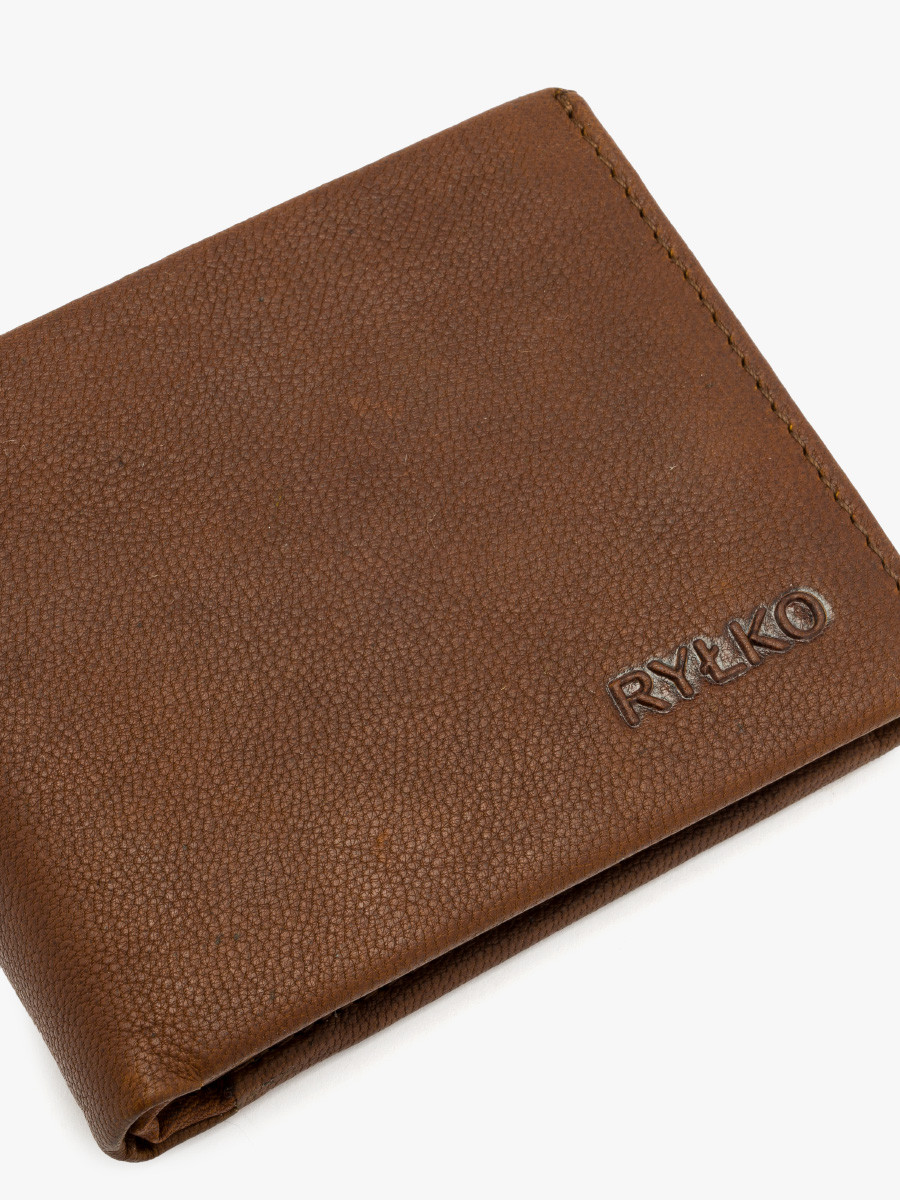 Rudy portfel mski