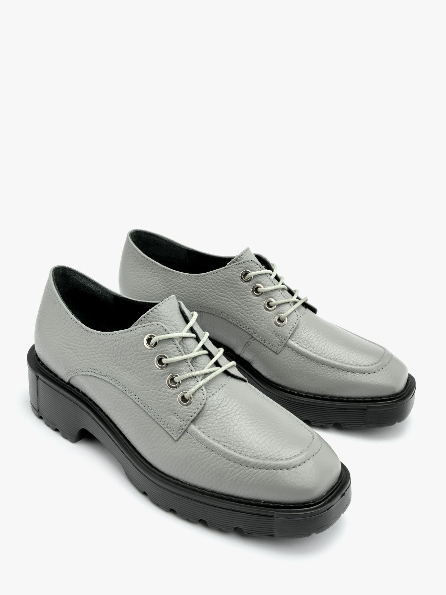 Szare póbuty na lekkiej podeszwie