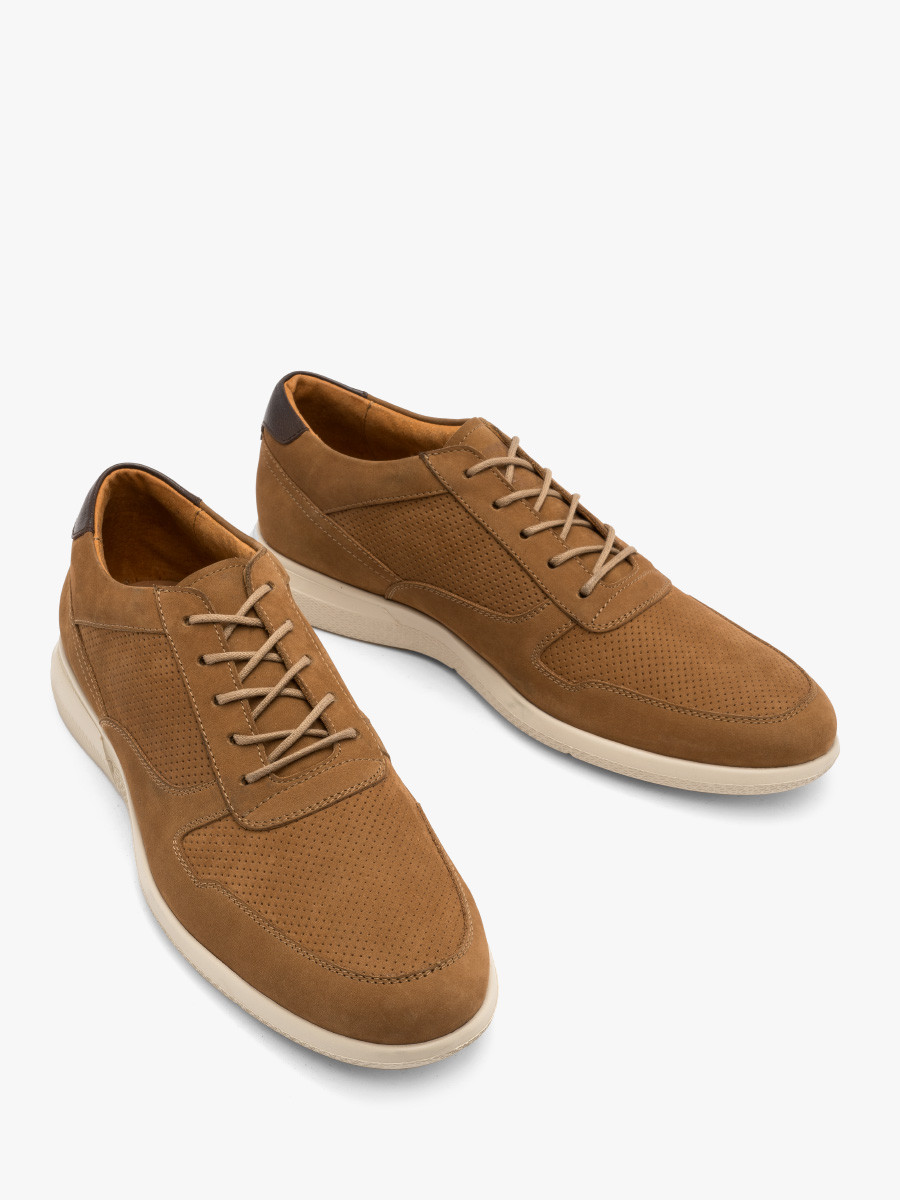 Brzowy póbut mski sportowy