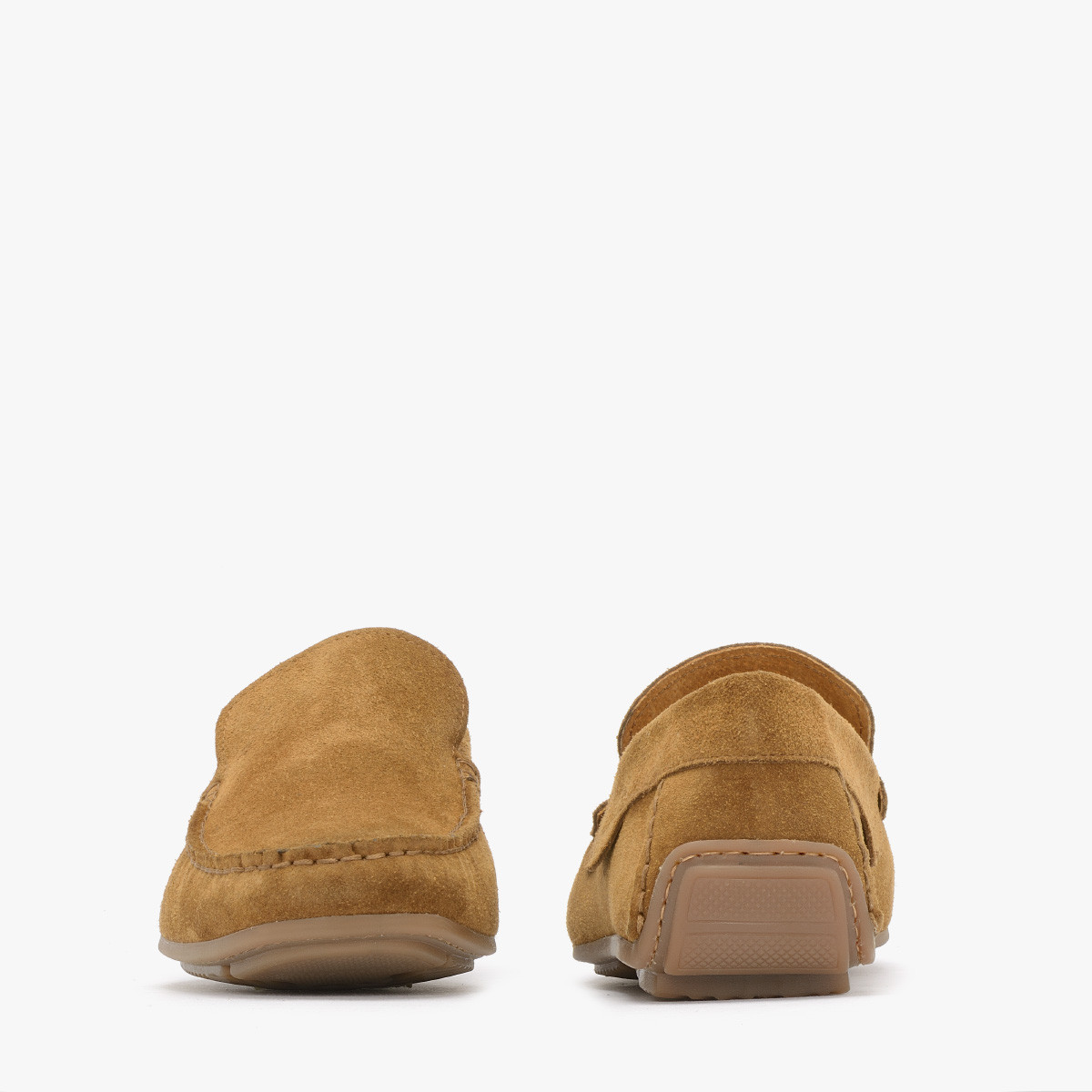 Brzowe mokasyny mskie