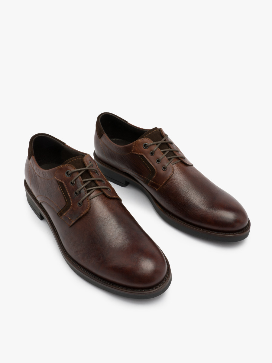 Brzowe póbuty mskie