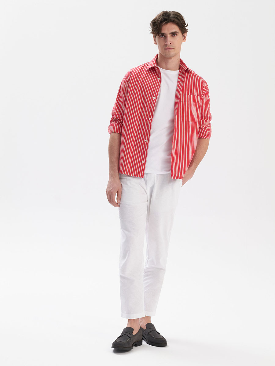 Szare mokasyny mskie