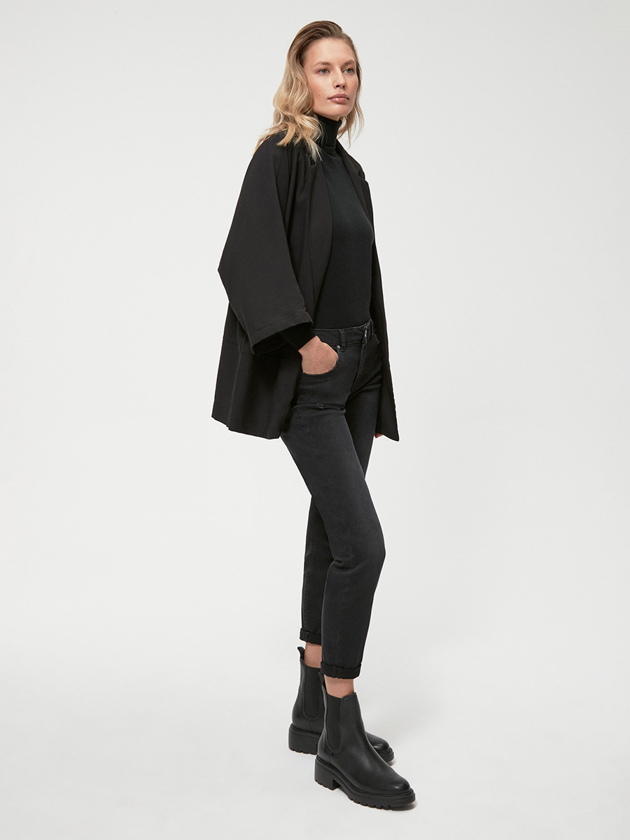 Czarne sztyblety damskie