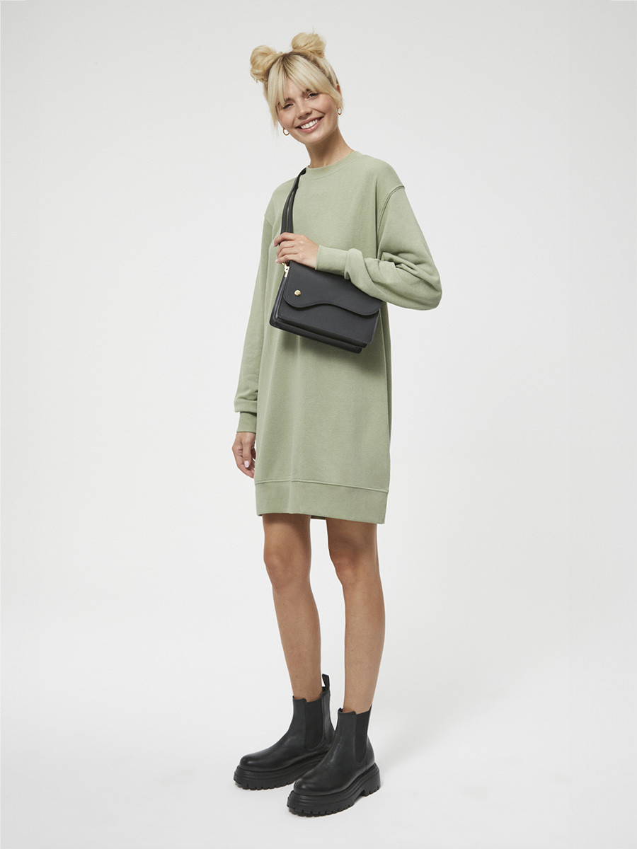 Czarne sztyblety damskie na lekkiej podeszwie