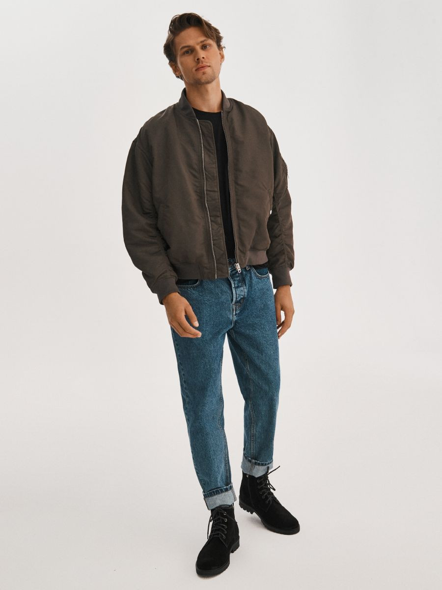 Welurowe, czarne trzewiki mskie