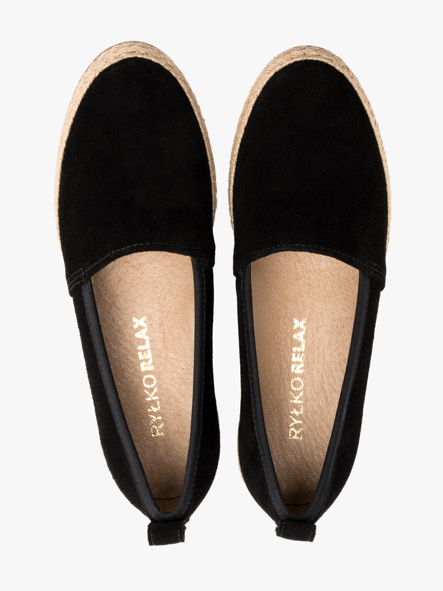 Czarny espadryl