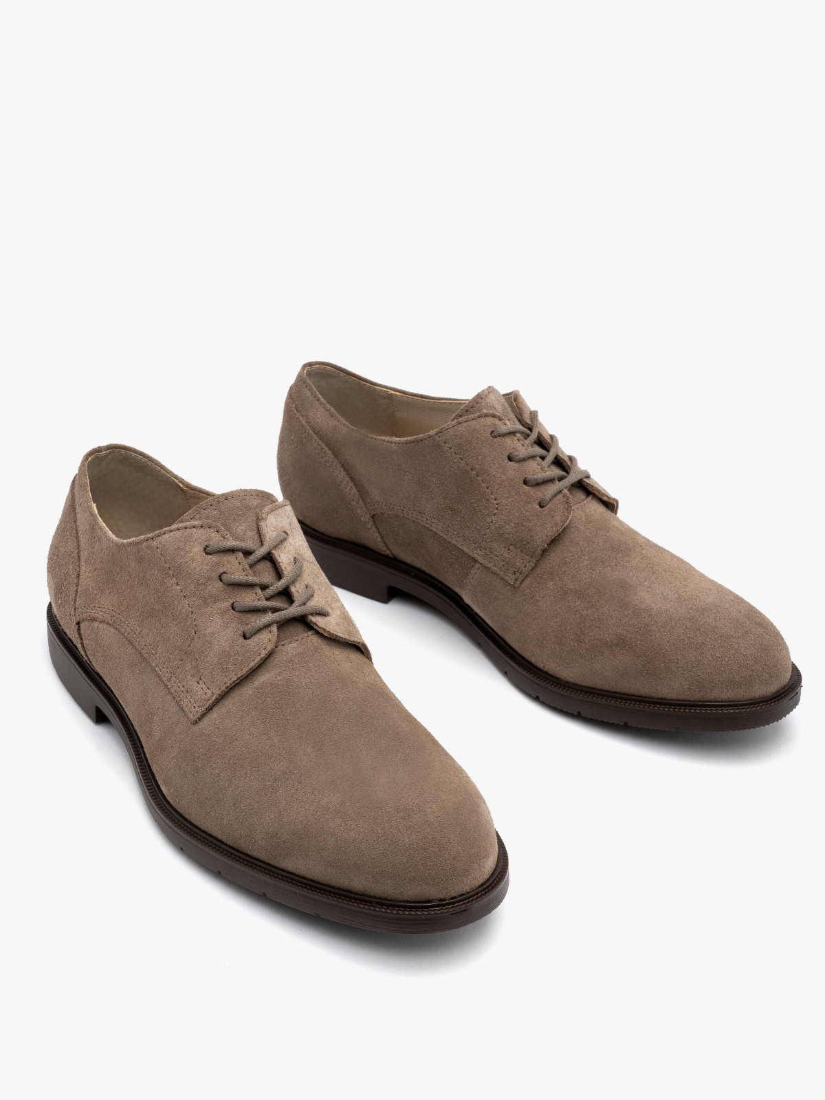 Szaro-beowy póbut mski na lekkim spodzie