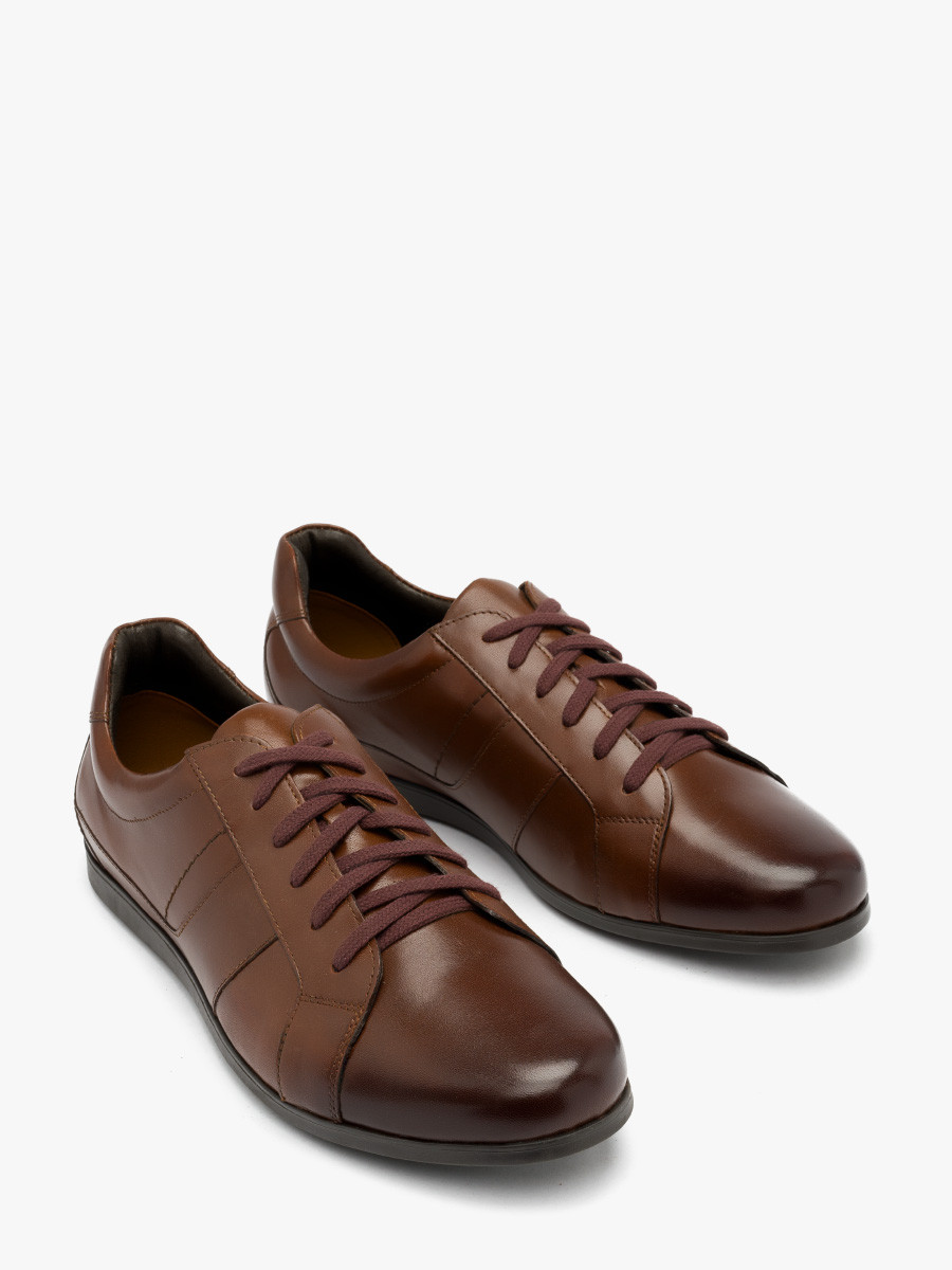 Brzowe póbuty mskie