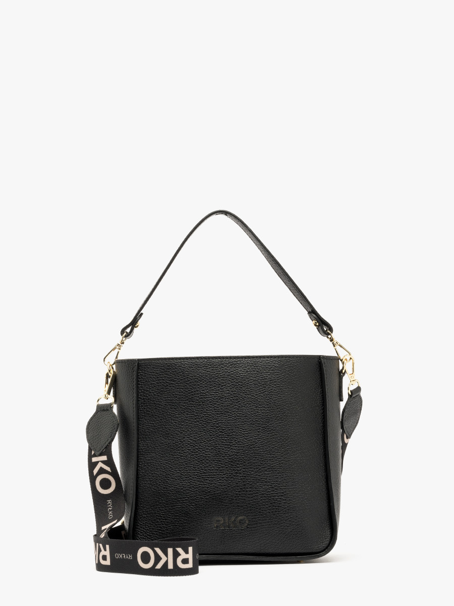 Czarna torebka redniej wielkoci