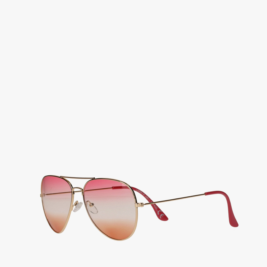 Okulary przeciwsoneczne typu pilotki z kolorowymi szkami