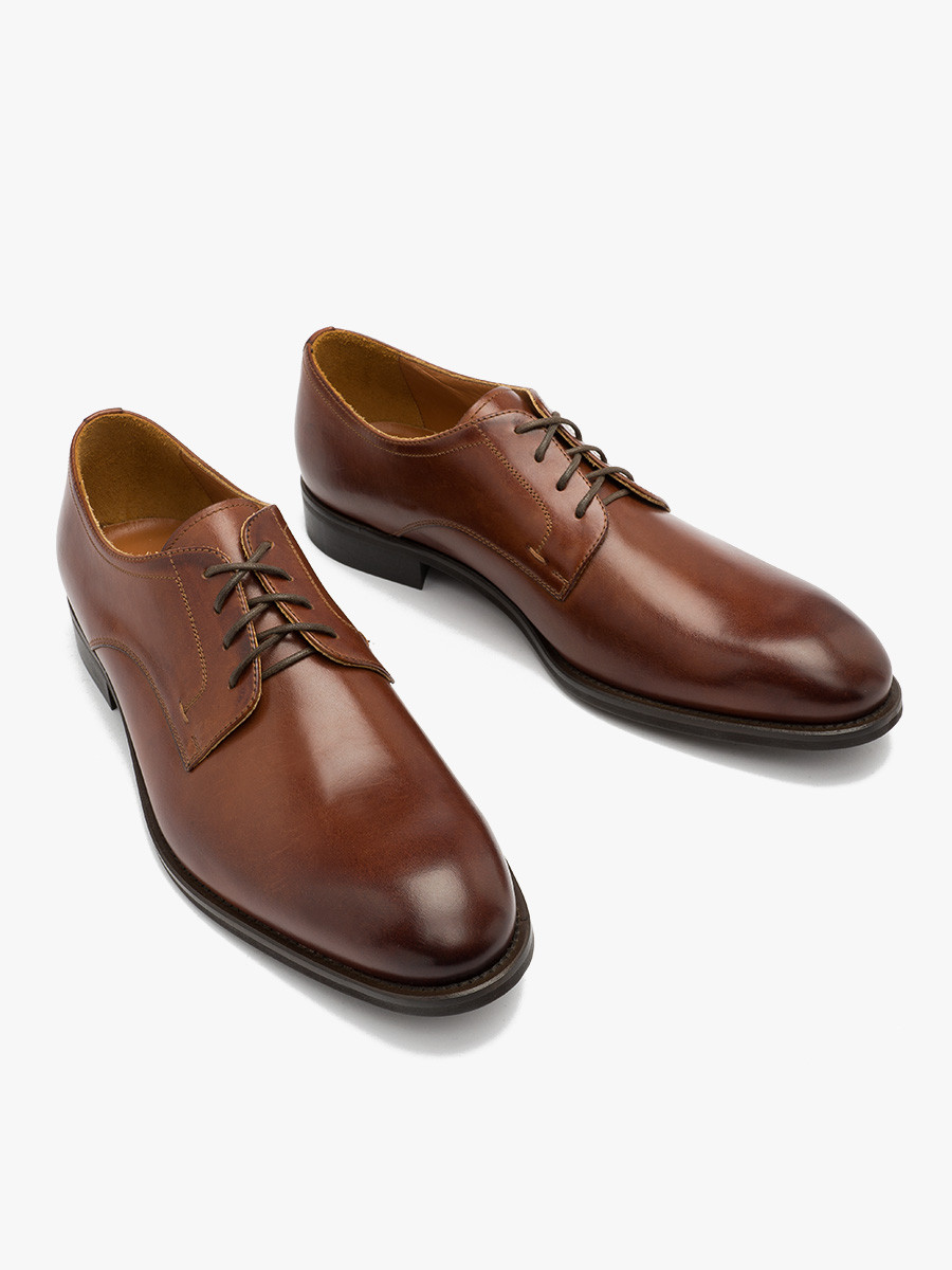 Brzowe póbuty mskie