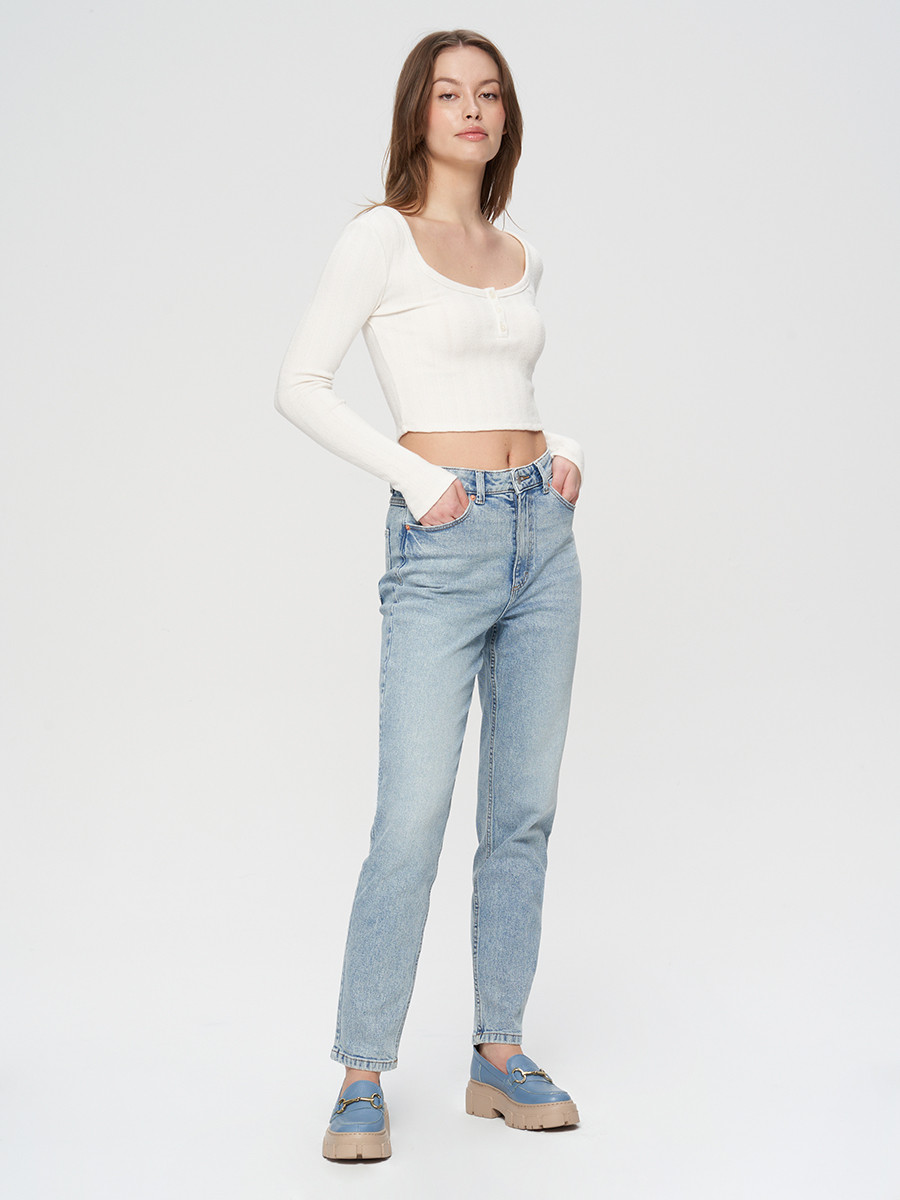 Niebieski mokasyn ze zot ozdob