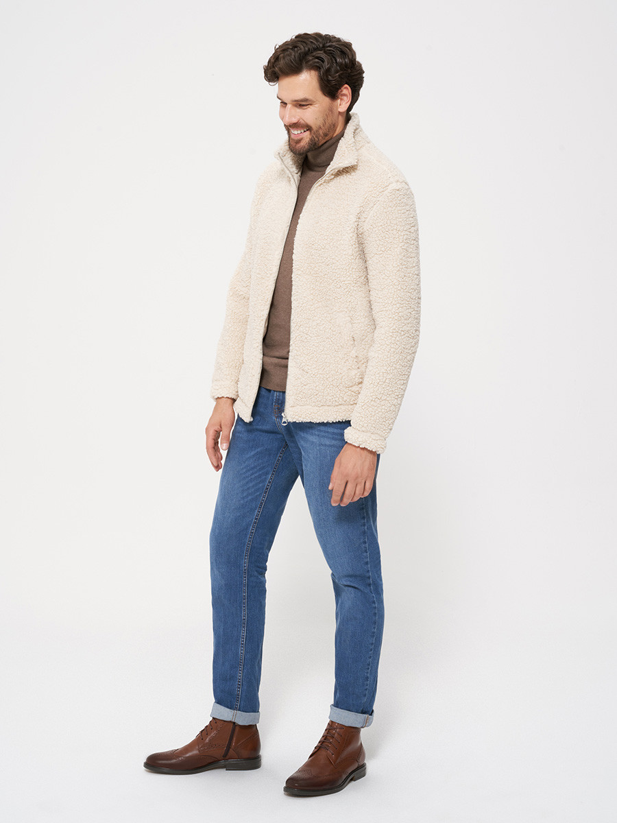 Brzowe trzewiki z ozdobn perforacj na cholewce