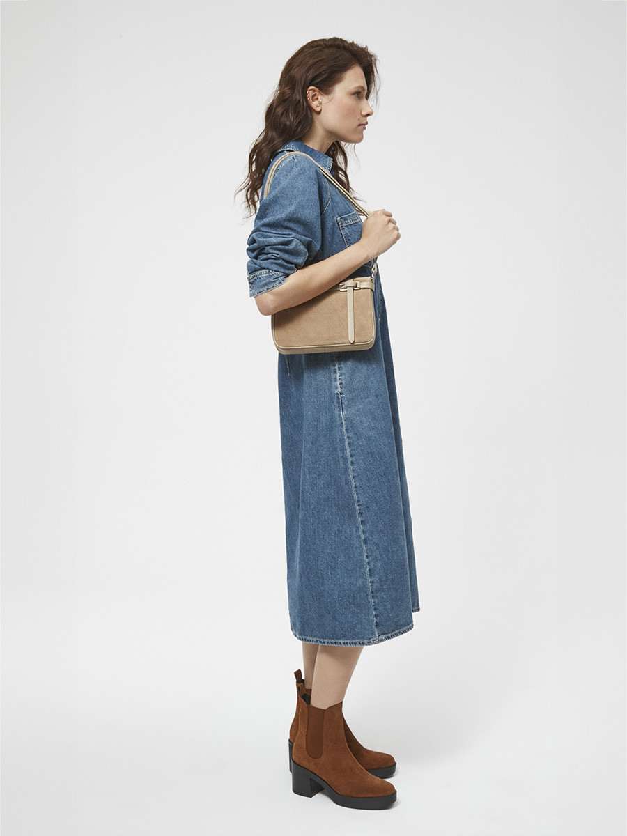 Brzowe sztyblety damskie