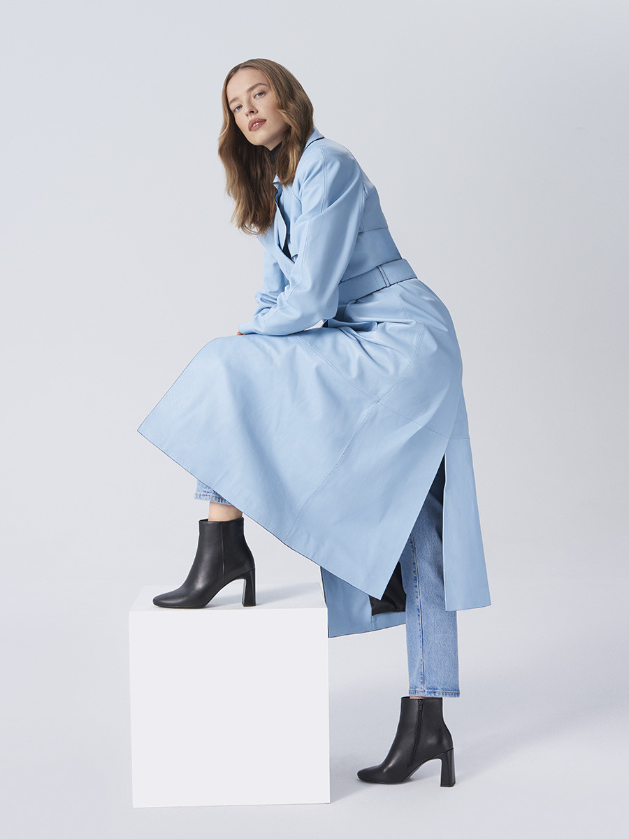 Czarne botki damskie