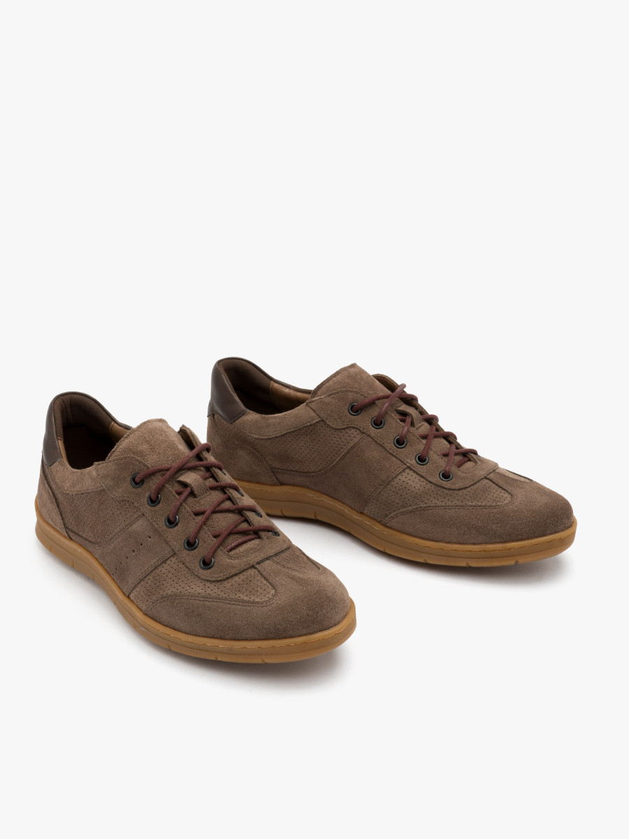 Szaro-brzowe póbuty mskie