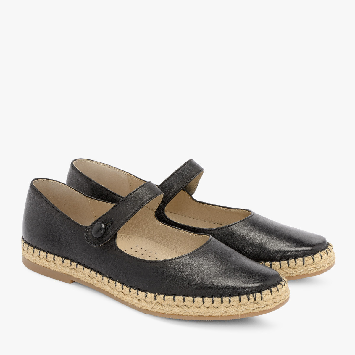 Czarne espadryle damskie