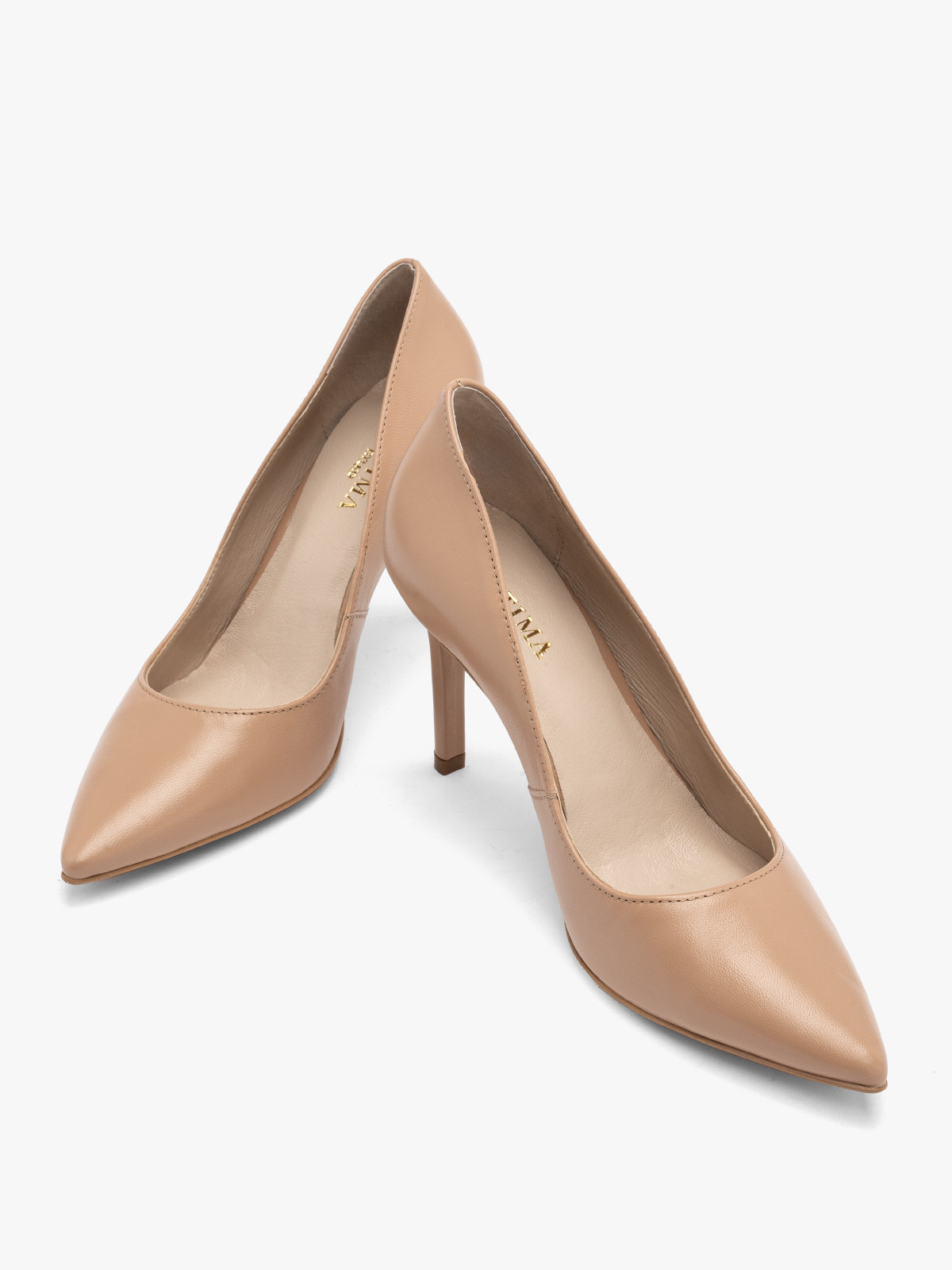 Beowe czóenka na wysokiej szpilce