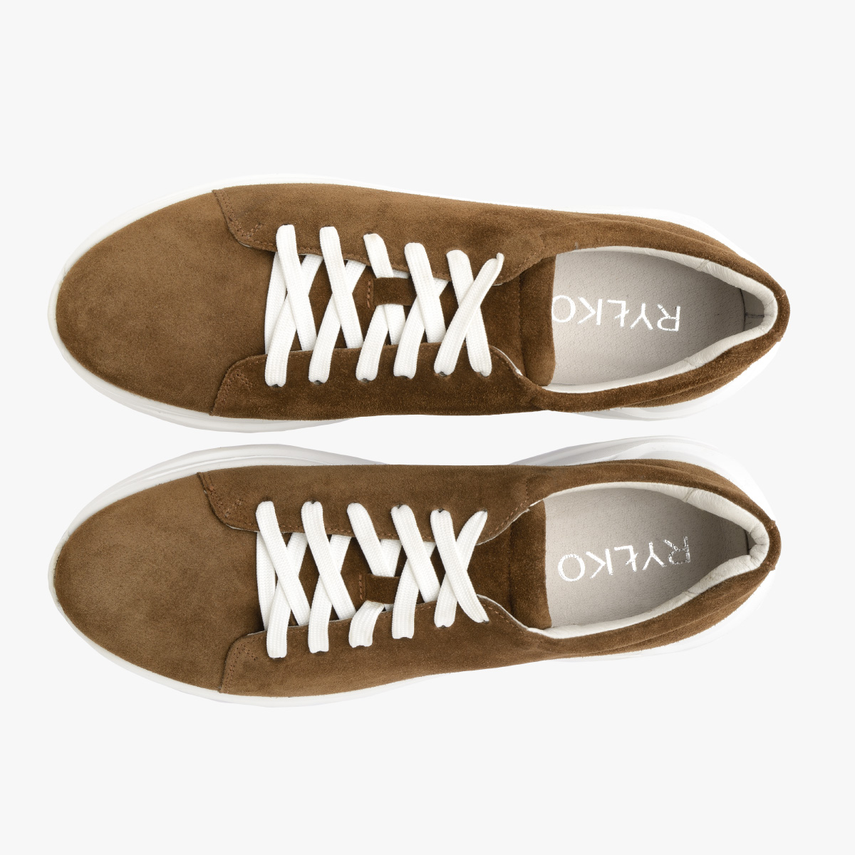 Sportowe póbuty mskie na ozdobnej podeszwie