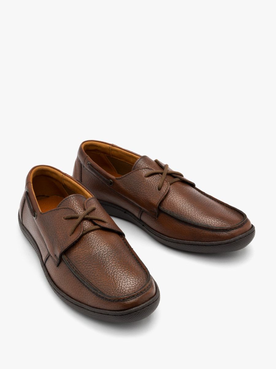 Brzowe póbuty mskie