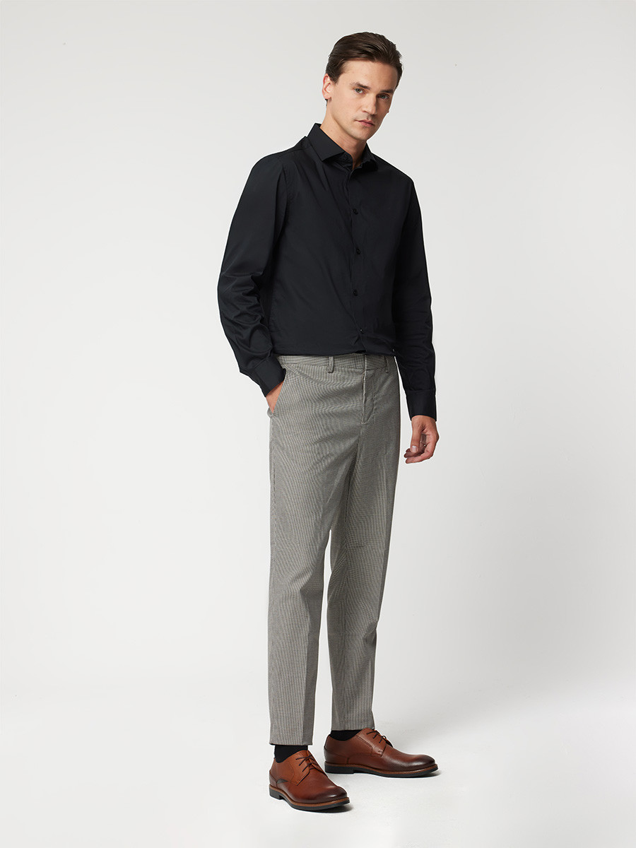 Brzowe póbuty mskie