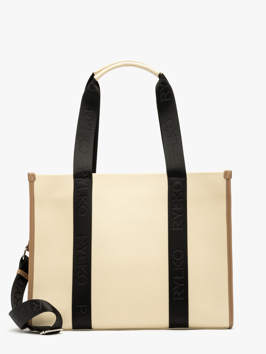 Pakowna kremowa torebka