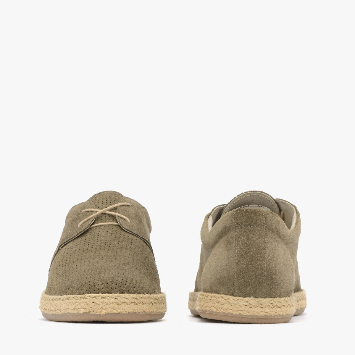 Oliwkowe espadryle mskie