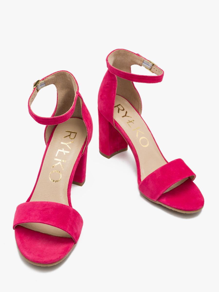 Sanday na supku w kolorze fuksji