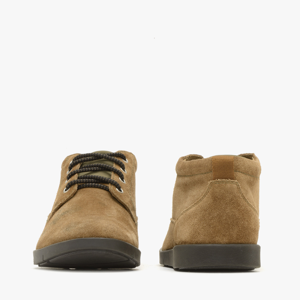 Welurowe trzewiki mskie