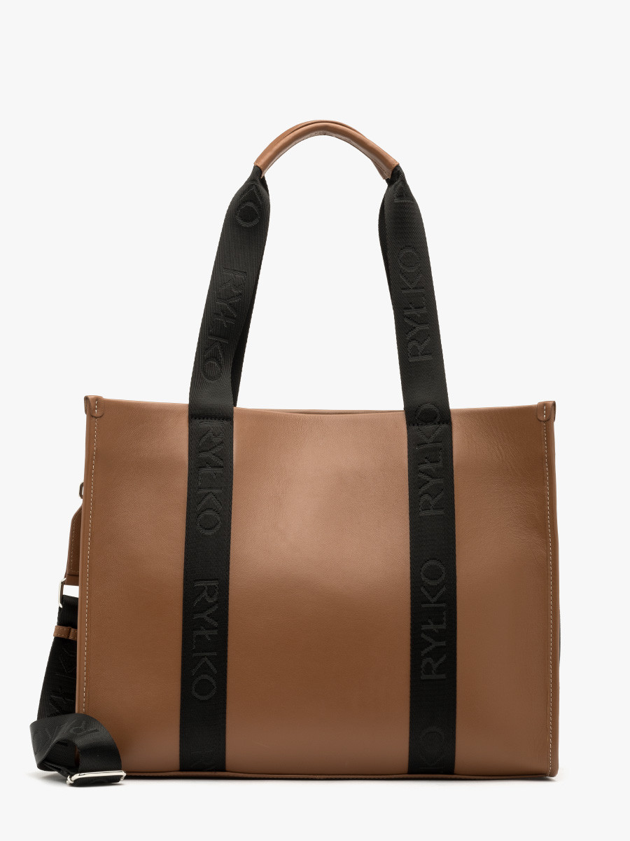 Pakowna ruda torebka