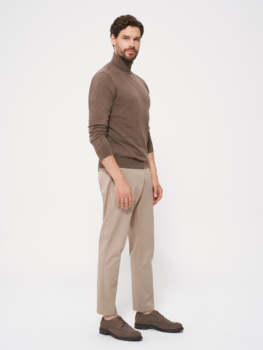 Szaro-brzowe sznurowane póbuty