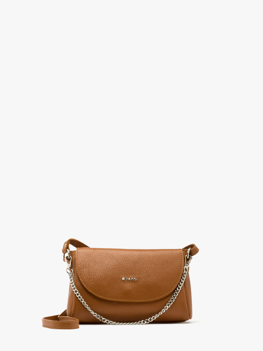 Ruda torebka z ańcuszkiem