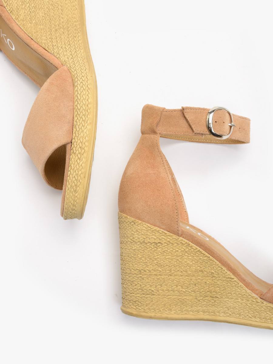 Dwuczciowe welurowe sanday