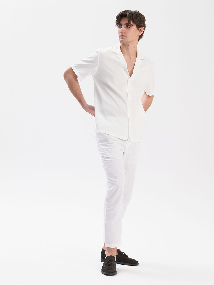 Ciemnobrzowy mokasyn mski z ozdobnym frdzlem