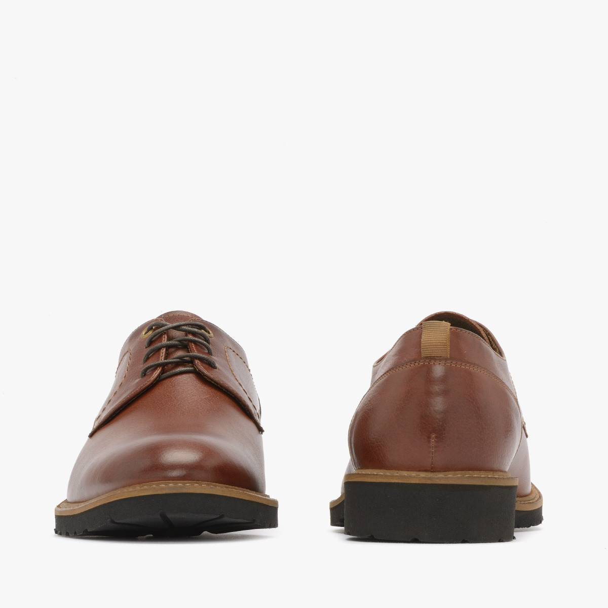 Brzowe póbuty mskie