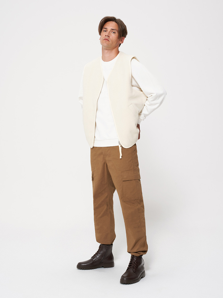 Ciemnobrzowe trzewiki mskie na lekkiej podeszwie