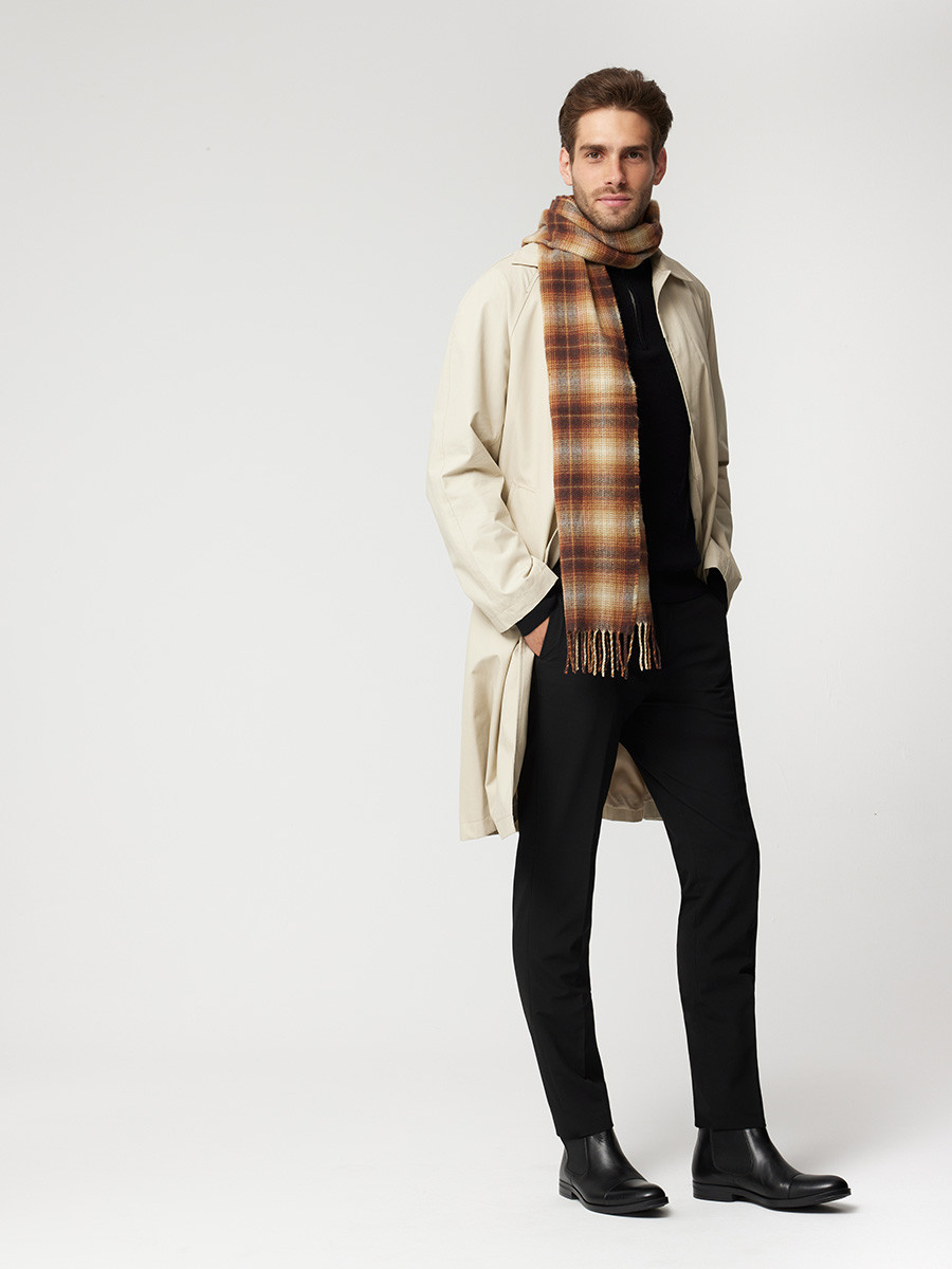 Czarny sztyblet mski