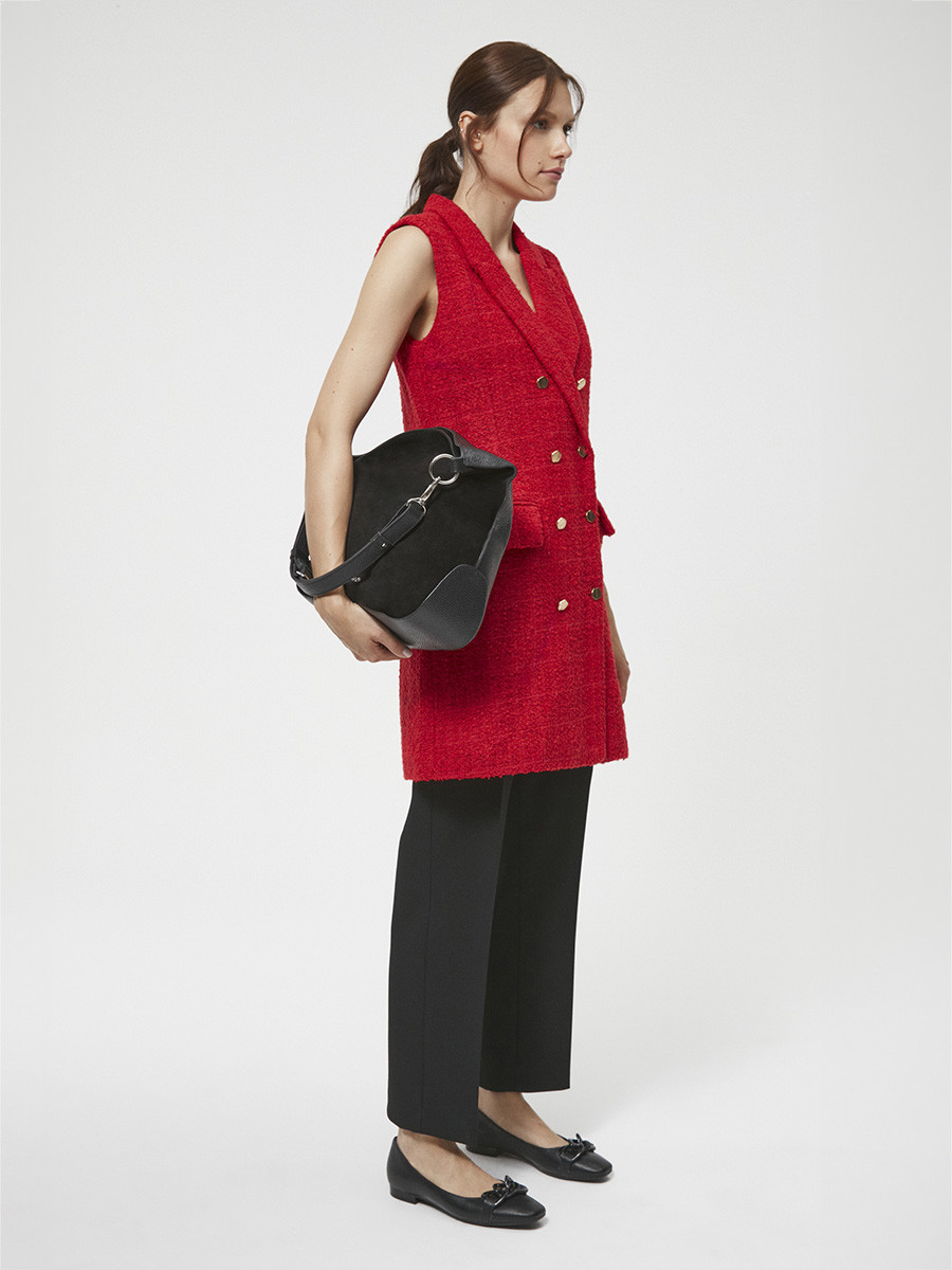 CZARNE BALERINY Z OZDOB