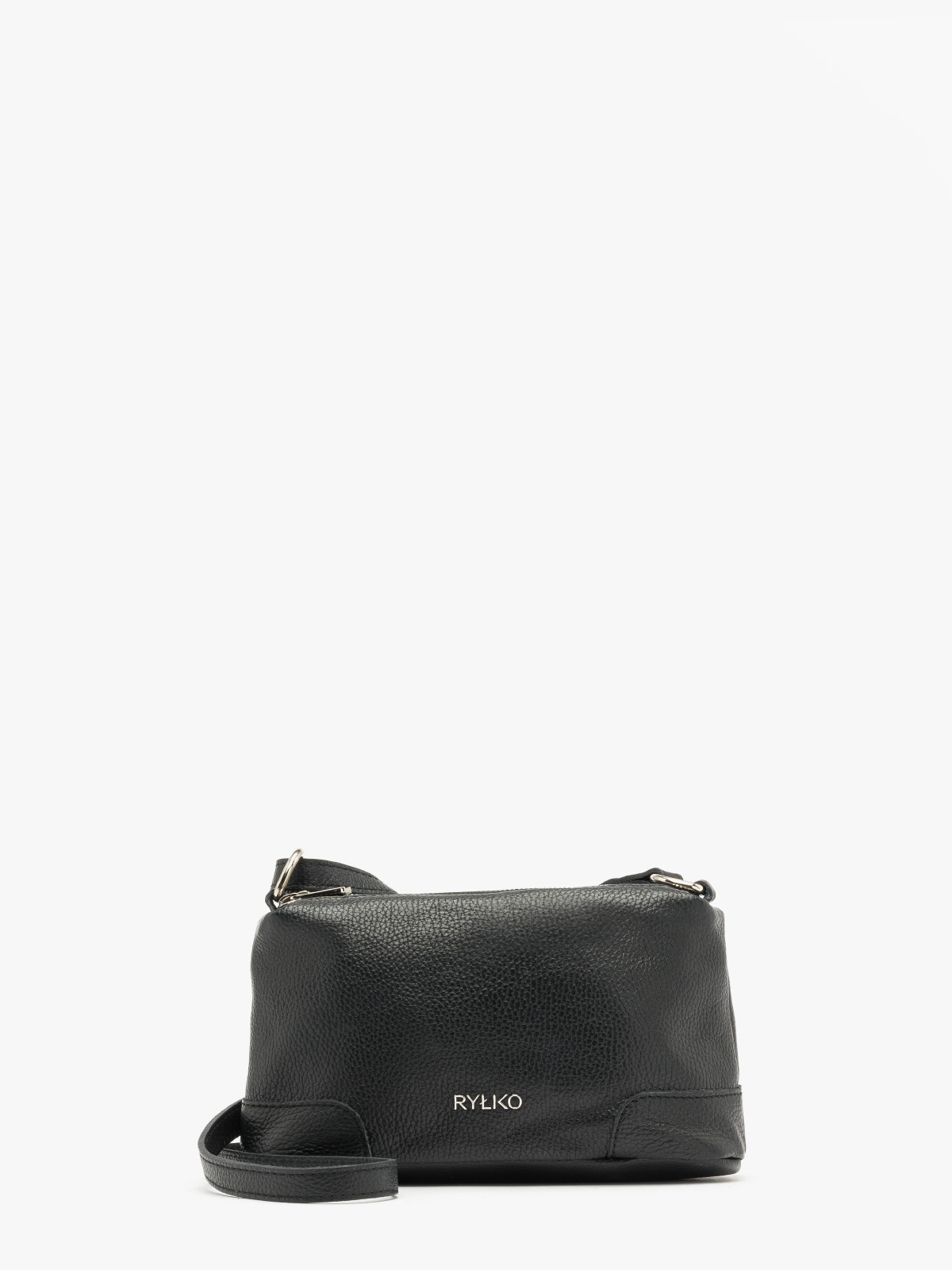 Czarna torebka listonoszka