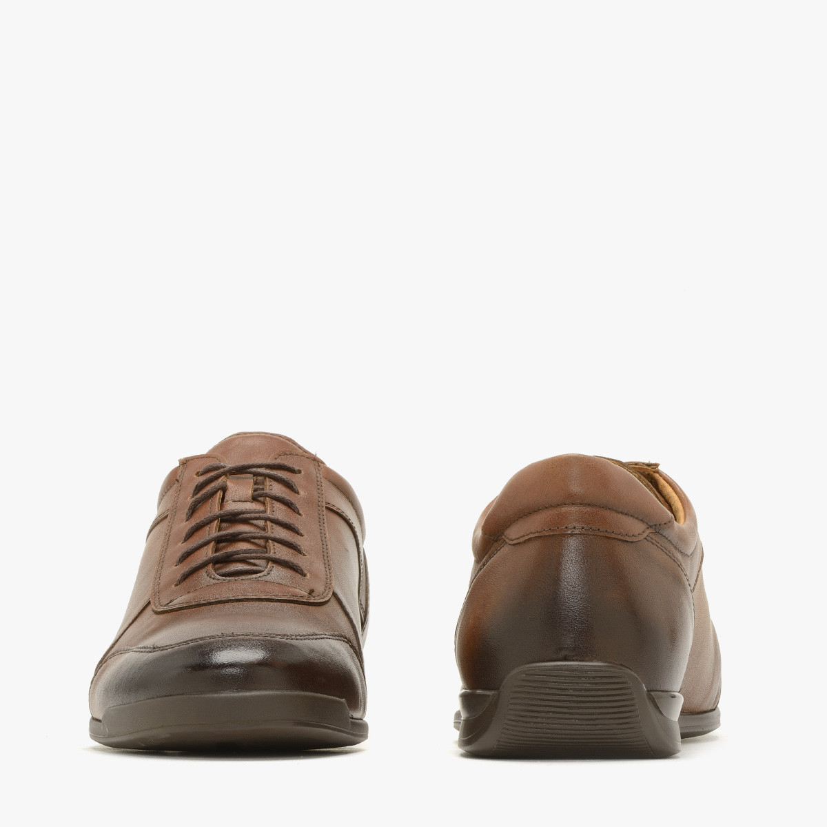 Brzowe póbuty mskie