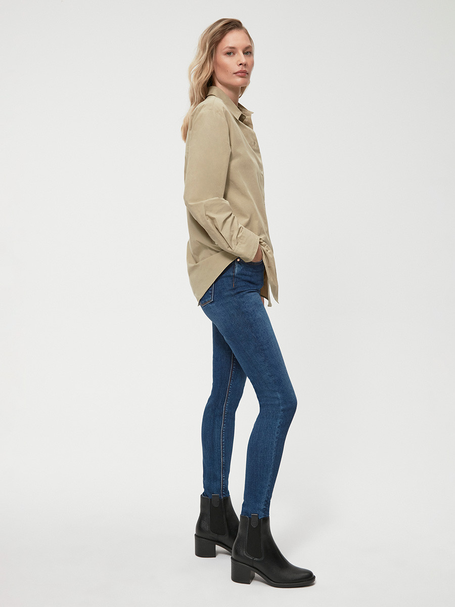 Czarne  sztyblety damskie