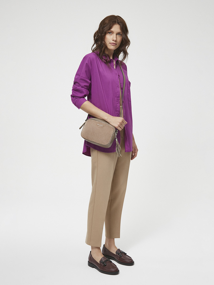 Piaskowa torebka z frdzlem