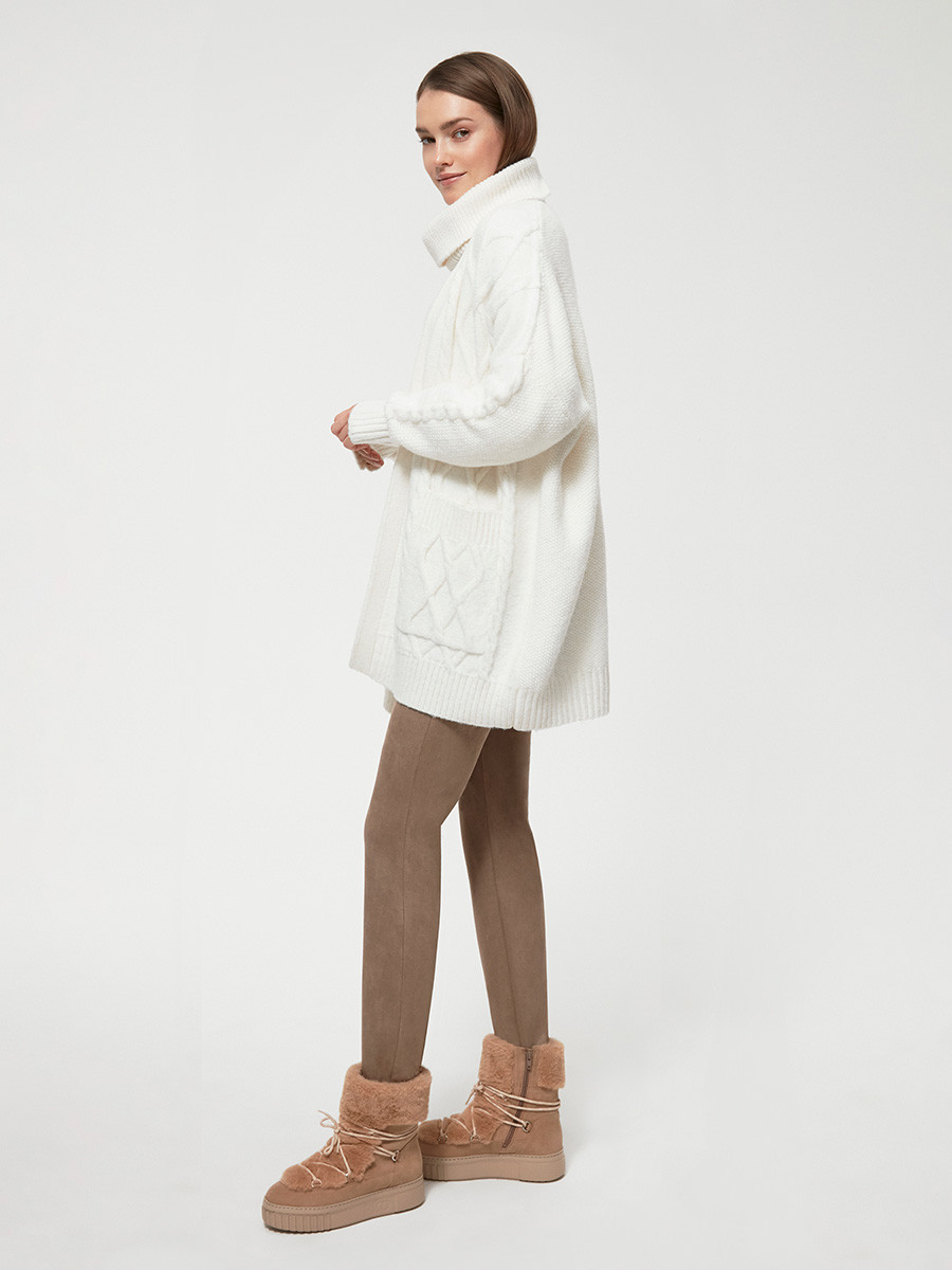 Beowe ocieplane trzewiki