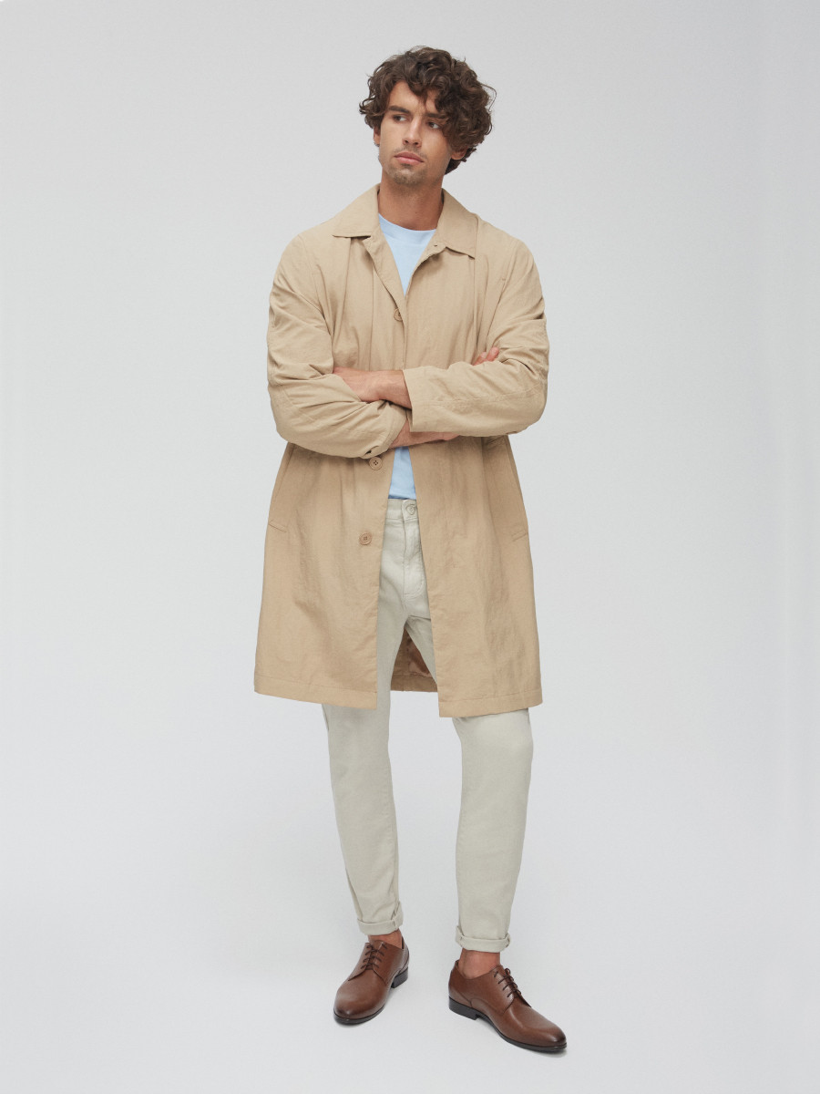 Brzowe póbuty mskie