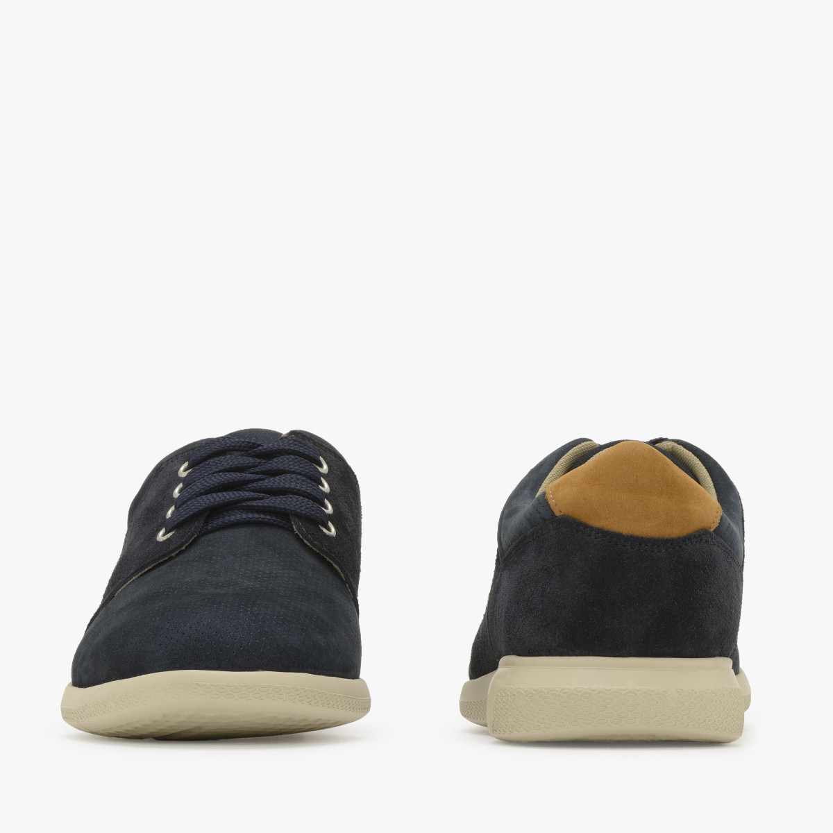 Granatowe póbuty mskie