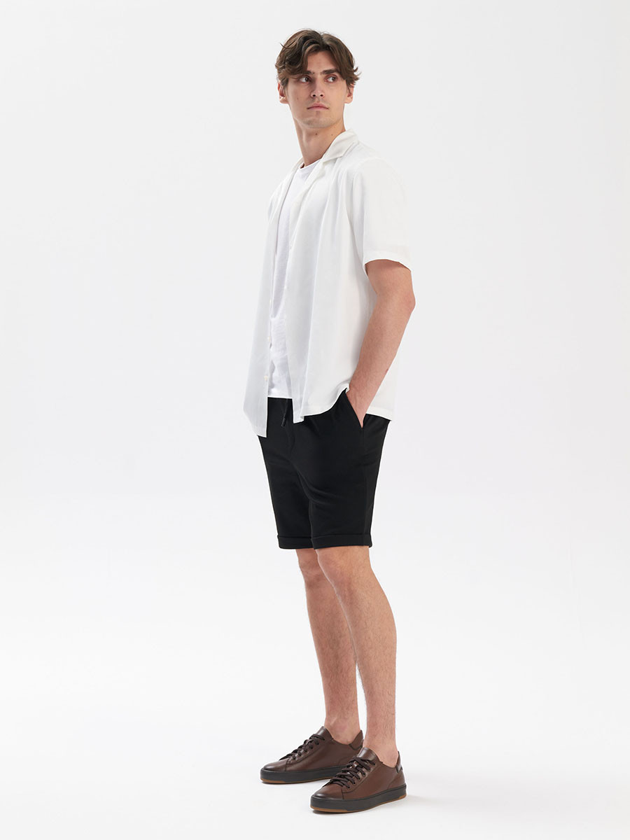 Brzowe póbuty sportowe mskie